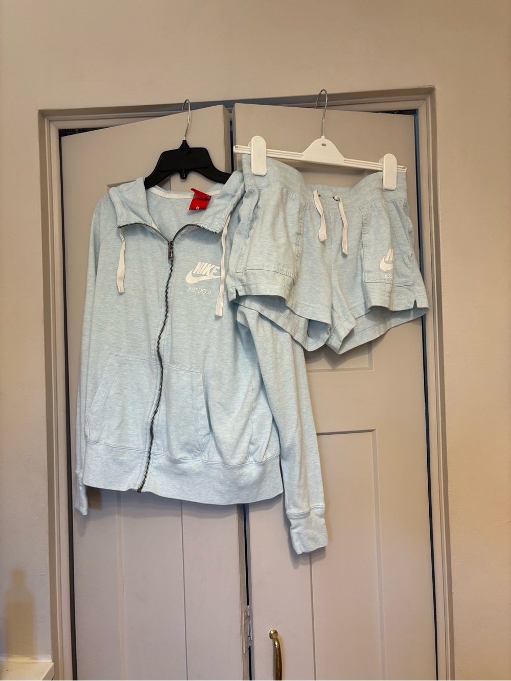 Nike short and jacket set
